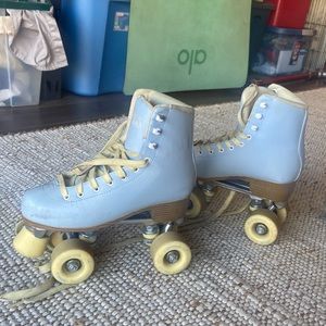 Blue Roller Skates